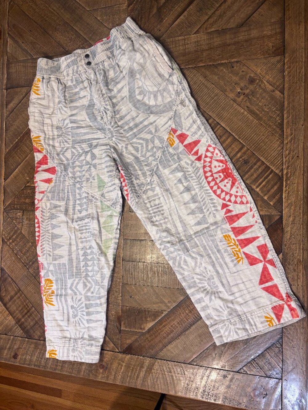 Free People Flipside Printed Pants